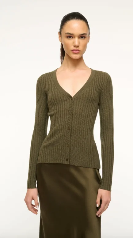 Cargo Cashmere Sweater Dark Olive