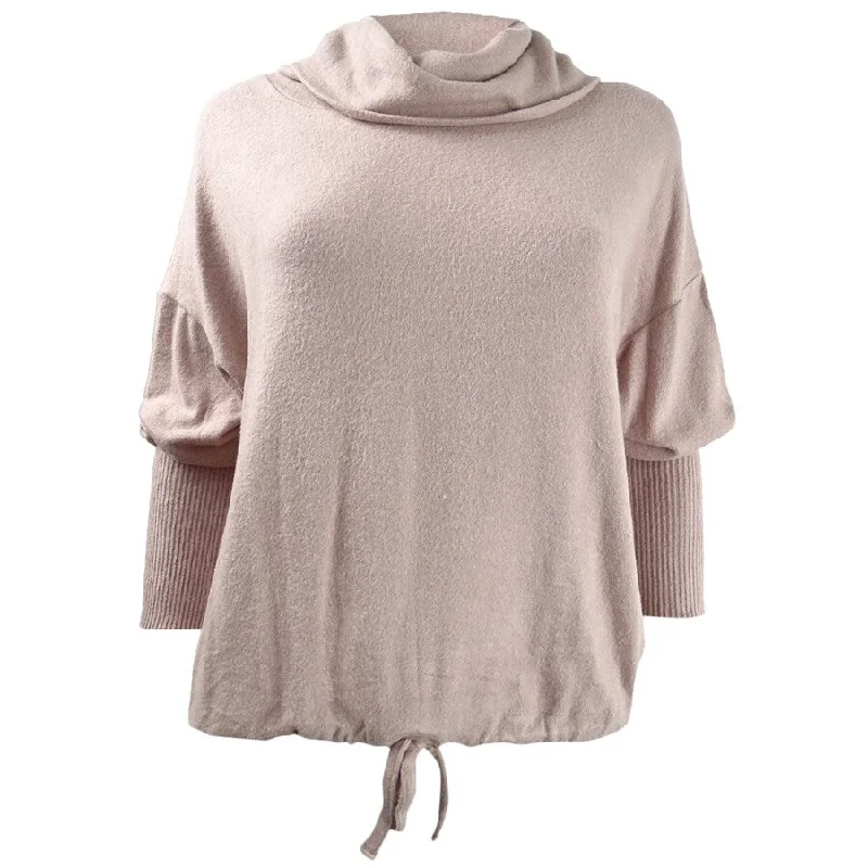 Hippie Rose Juniors' Cozy Funnel-Neck Pullover