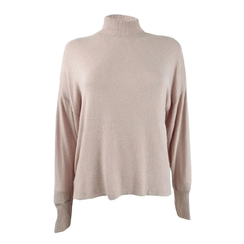 Hippie Rose Juniors' Cozy Mock Neck Pullover