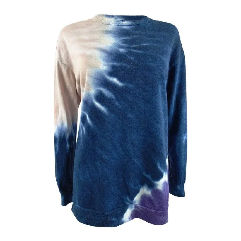 Ultra Flirt Juniors' Tie-Dye Tunic Sweatshirt